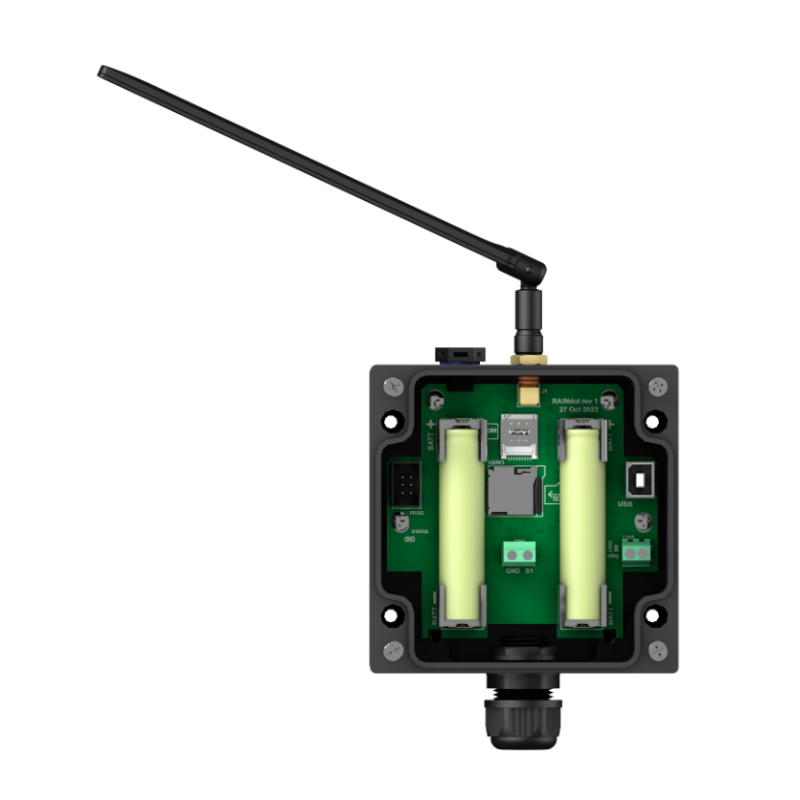 RAINdot_Product internal view showing inner housing