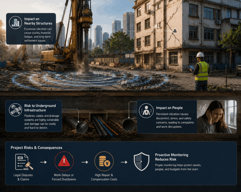 Construction vibration safety